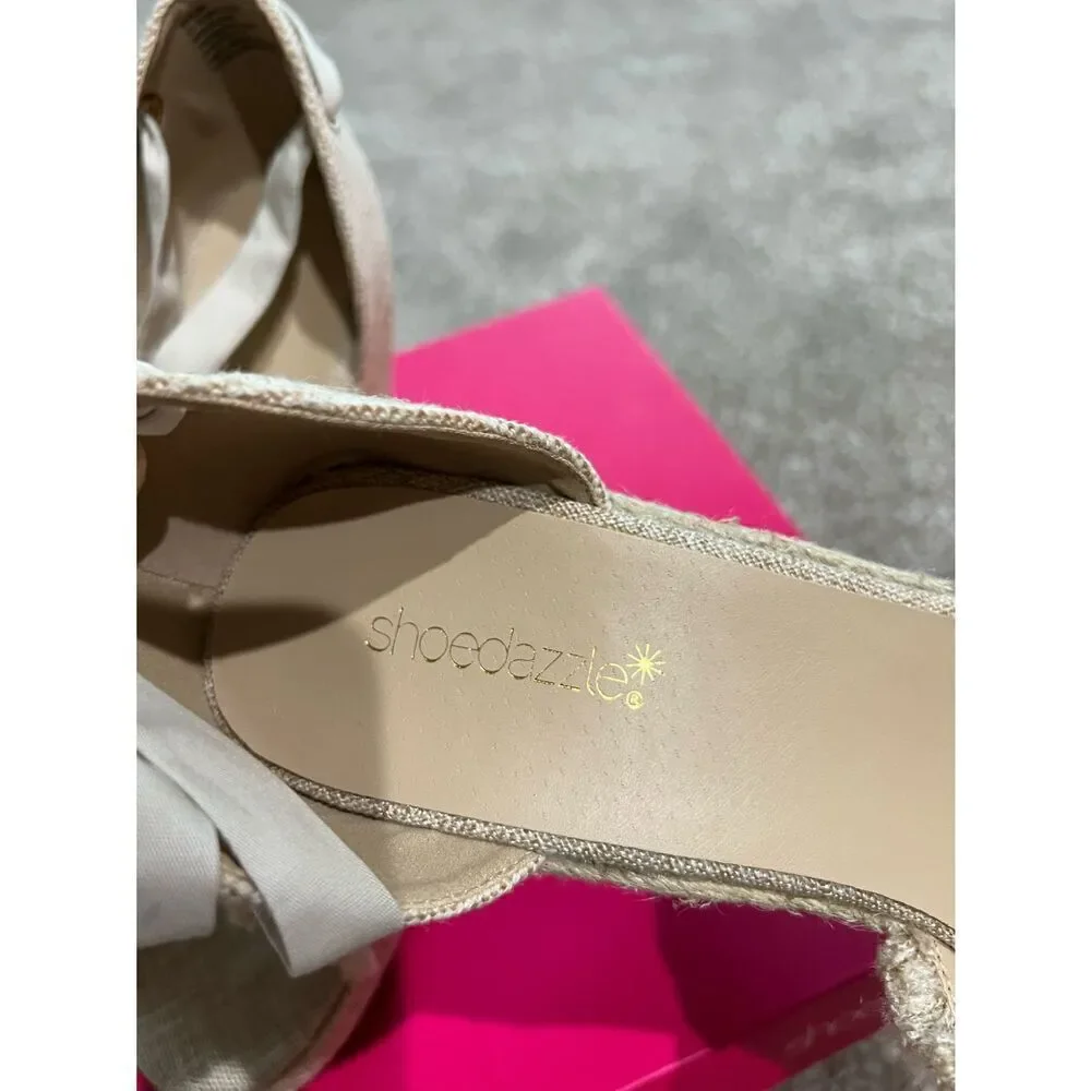 Shoedazzle Earlina Wedges Size 10